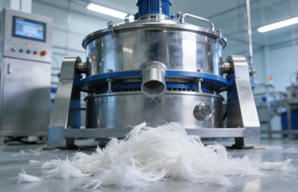 利用现代离心设备进行高效纤维素加工